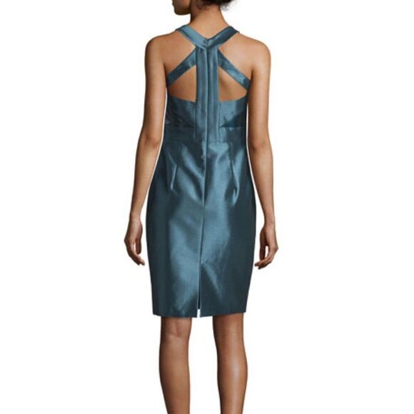 Theia Blue Dress - Picture 2 of 11
